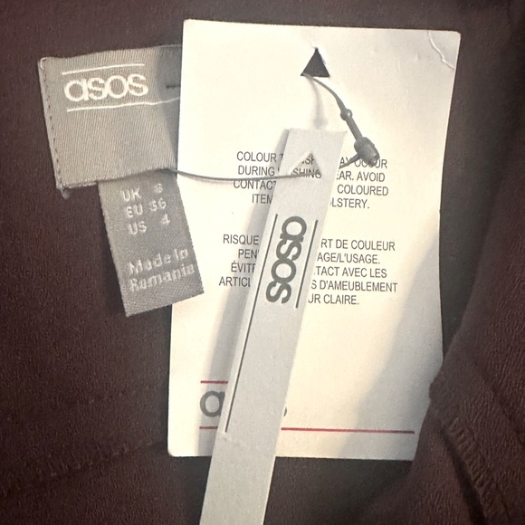 ASOS Mauve Midi Skirt with Bow, NWT - Picture 6 of 6